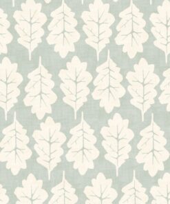 Oak Leaf Duckegg Fabric