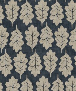 Oak Leaf Midnight Fabric