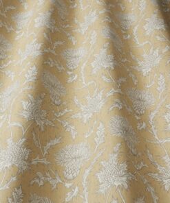 Alternative view of Carlina Mustard Fabric