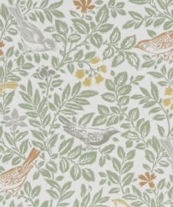 Bird Song Autumn Fabric