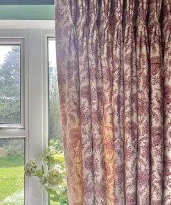 Carlina Red Fabric - Image 3