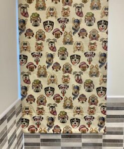 Dogs Multi Tapestry Fabric - Image 4