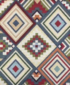 Big Aztec Multi Tapestry Fabric