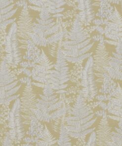 Woodland Walk Mustard Fabric
