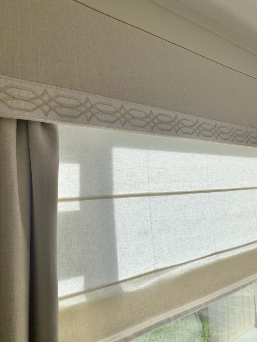 Henley Oatmeal Fabric - Image 7
