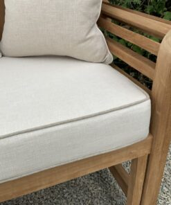 Henley Oatmeal Fabric - Image 3