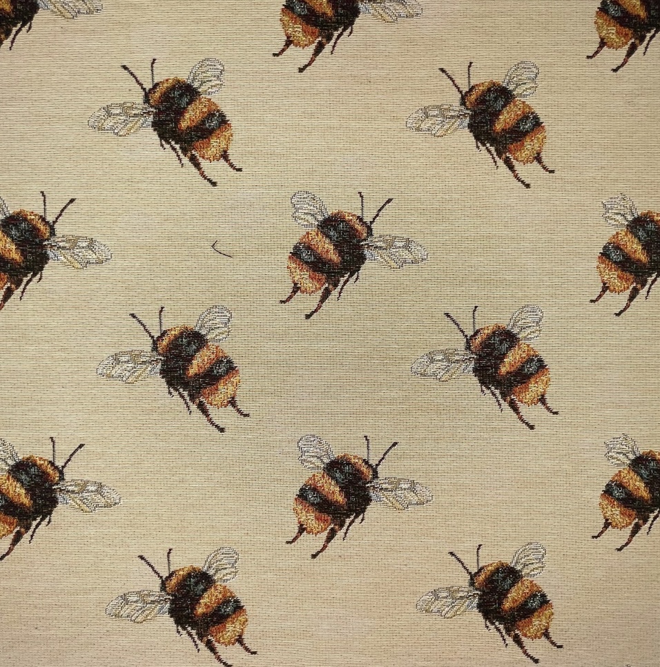 Queen Bee Honey Tapestry Fabric