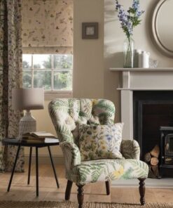 Alternative view of Fern Glade Linen Fabric