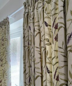 Alternative view of Betony Lavender Fabric