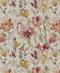 Water Meadow Rosewood Fabric