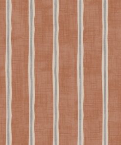 Rowing Stripe Paprika Fabric
