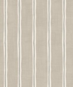 Rowing Stripe Oatmeal Fabric
