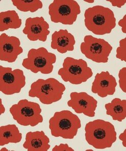 Vallmo Poppy Fabric