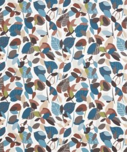 Botaniska Teal Fabric