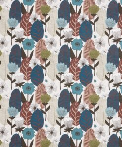 Blooma Chocolate Fabric