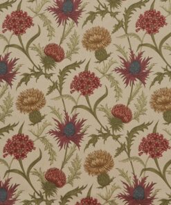 Acanthium Garnet Fabric