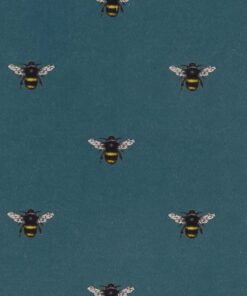 Abeja Teal Fabric