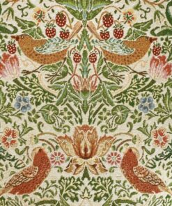 Strawberry Thief Natural Tapestry Fabric