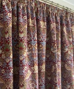 Strawberry Thief Wine Tapestry Fabric - Image 3