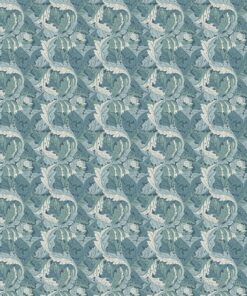 Acanthus Teal Fabric