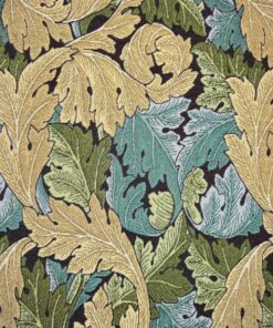Acanthus Ebony Tapestry Fabric