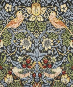 Strawberry Thief Grey Tapestry Fabric