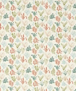 Portside Coral Mineral Fabric