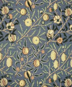 Pomegranate Blue Tapestry Fabric