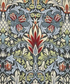 Snakehead Grey Tapestry Fabric