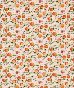 Orange Blossom Blush Fabric